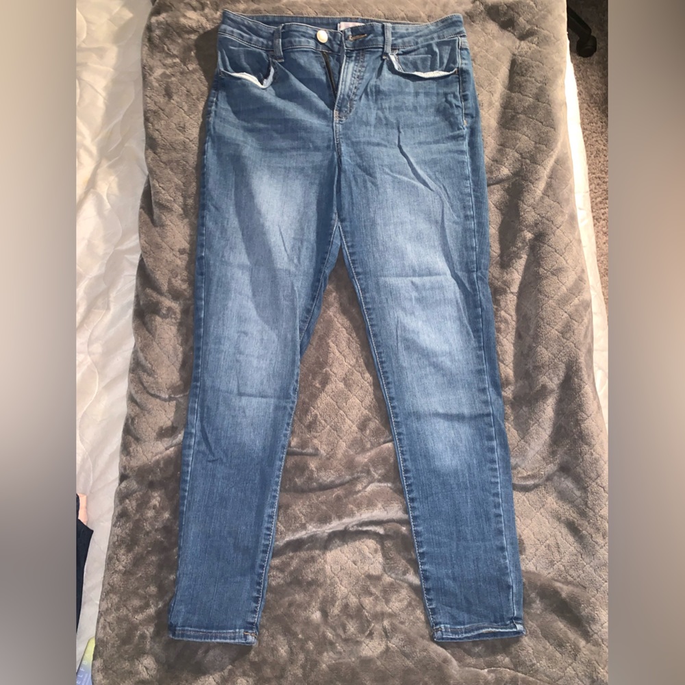 BOGO WHEN BUNDLED!! Faded Light Denim High-Rise Jeans from Target